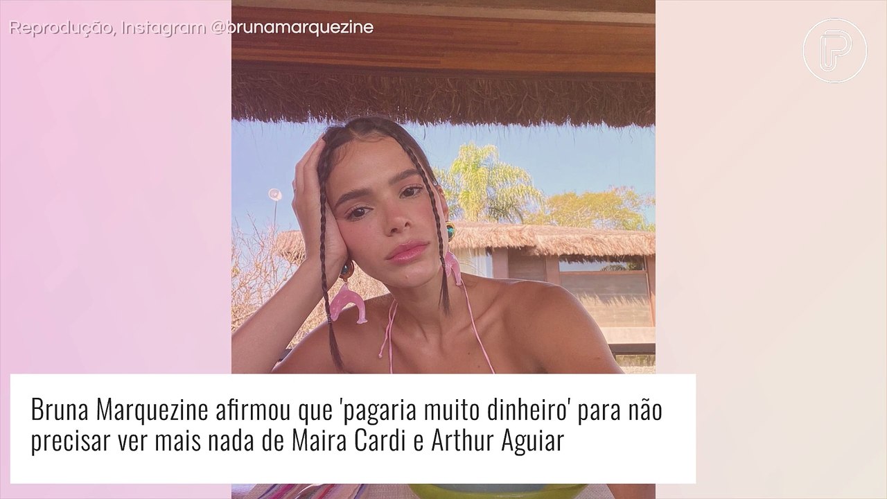 Maira Cardi rebate curtida de Bruna Marquezine...