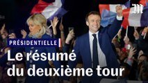 Emmanuel Macron réélu président  : le résumé de la soirée