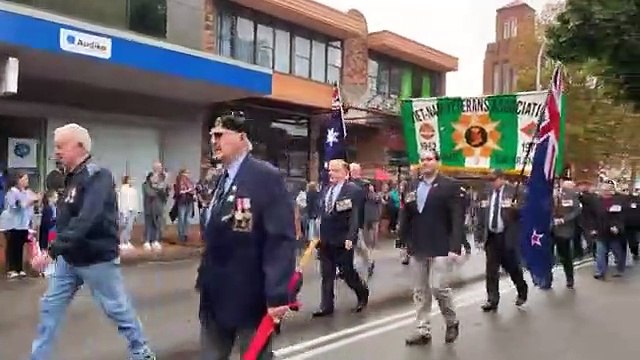 Wollongong Anzac Day march - Illawarra Mercury - April 2022