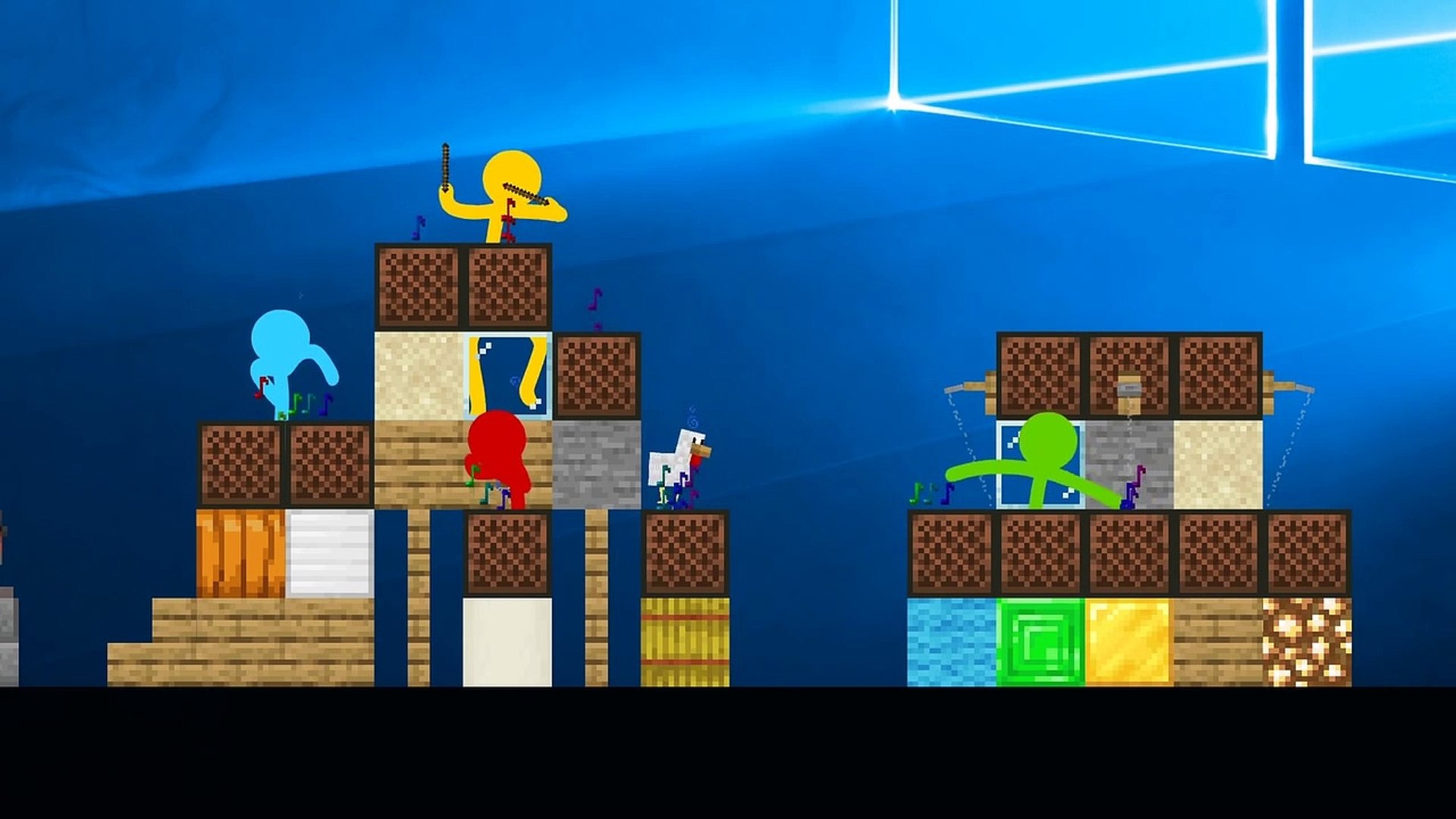Note Block Battle - Animation vs. Minecraft Shorts Ep 16 - video Dailymotion