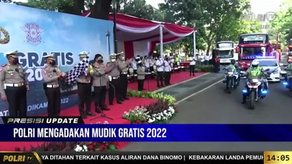 PRESISI UPDATE 14.00 WIB : Polri Mengadakan Mudik Gratis 2022