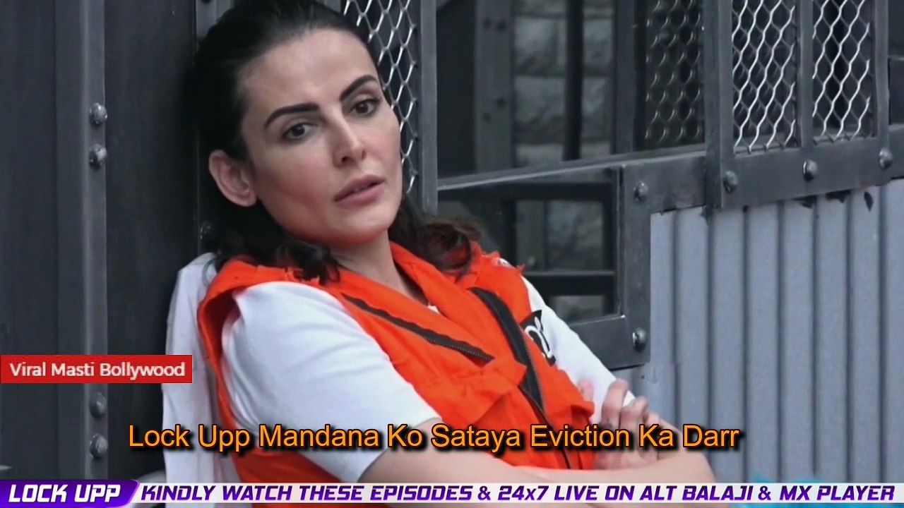 Lock Upp Live Mandana Ko Sataya Eviction Ka Darr, Lock Upp Promo, Lock Upp Episode