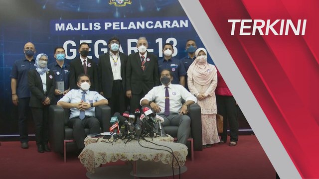 [TERKINI] Sidang media pasca Majlis Pelancaran GEGAR-18