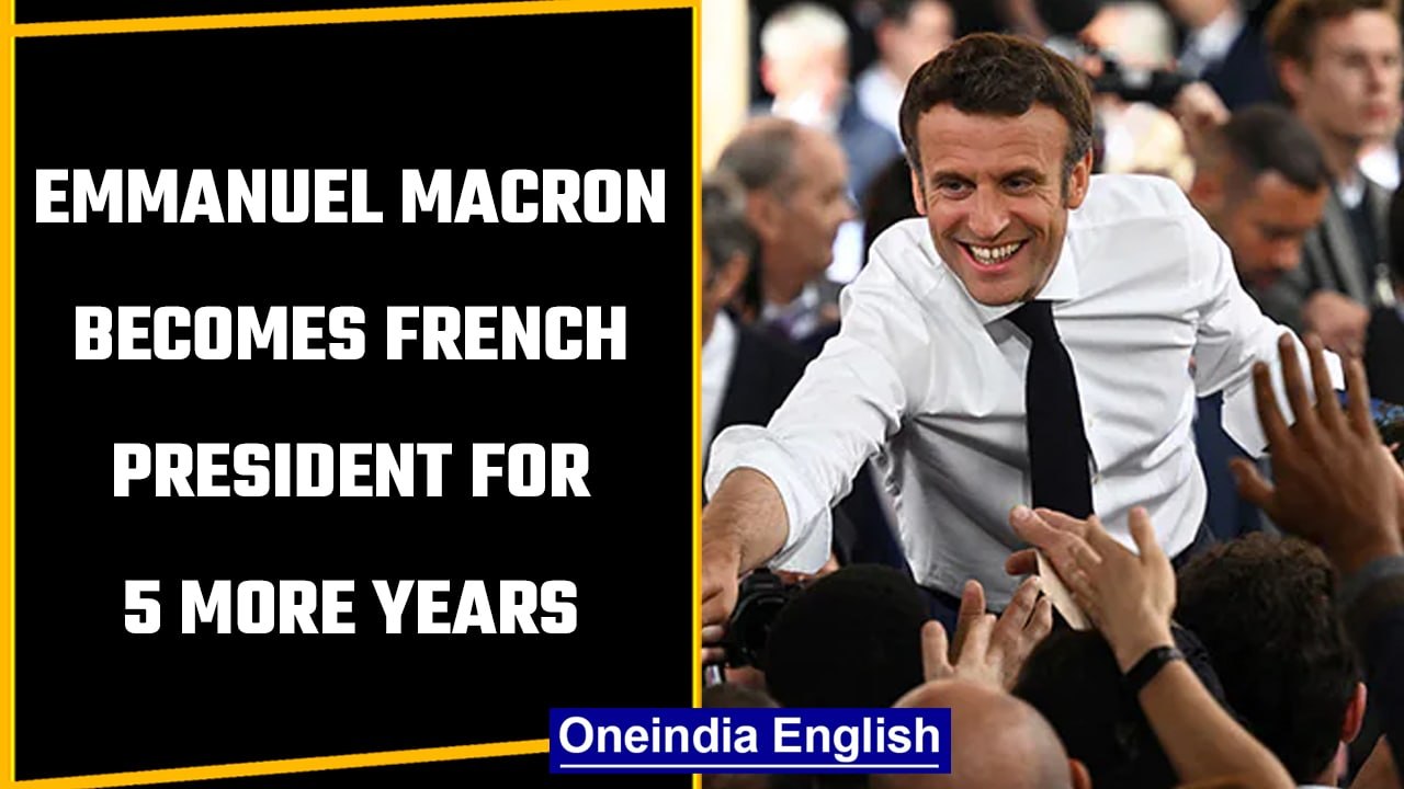 Emmanuel Macron wins second term as France's Pr...