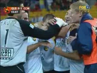 Round 3: Queensland Roar V Central Coast Mariners - 2007/08