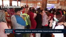 Persiapan Lebaran, Warga Serbu Pasar Murah Sembako