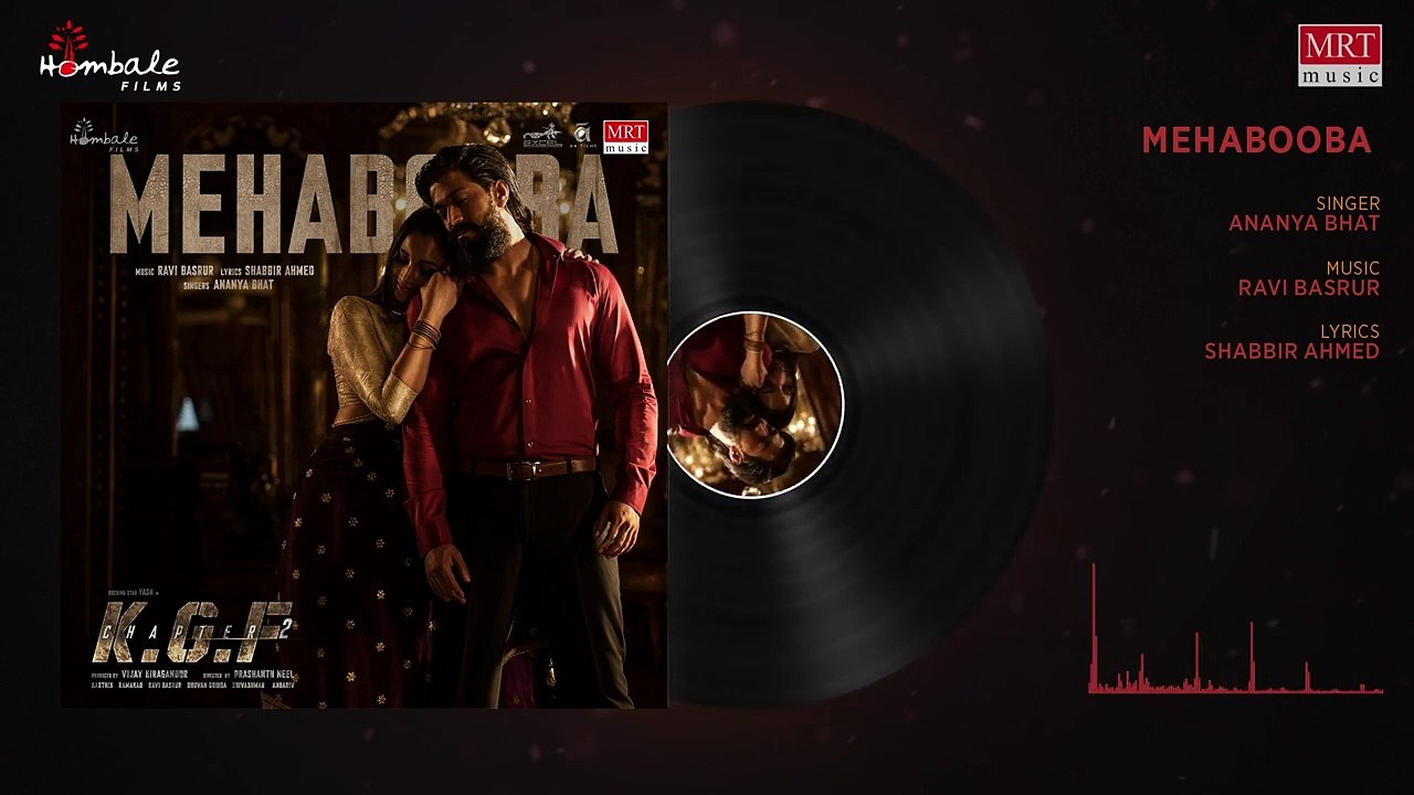 Mehabooba Song (Hindi) | KGF Chapter 2 | Rocking Star Yash | Prashanth Neel | Ravi Basrur | Hombale