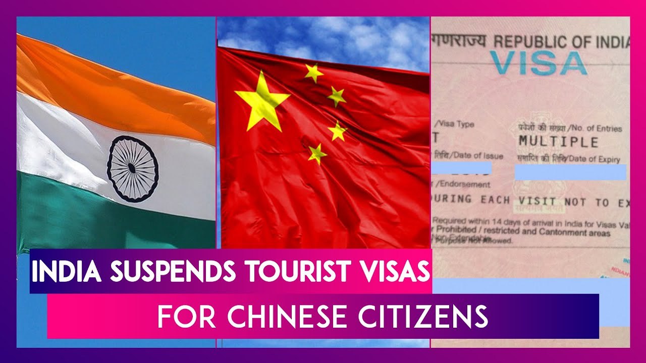 India Suspends Tourist Visas For Chinese Citizens
