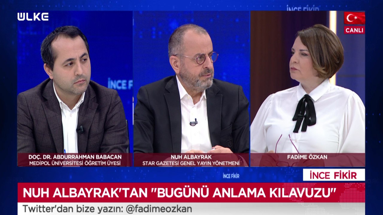 İnce Fikir - Nuh Albayrak | Abdurrahman Babacan | 24 Nisan 2022