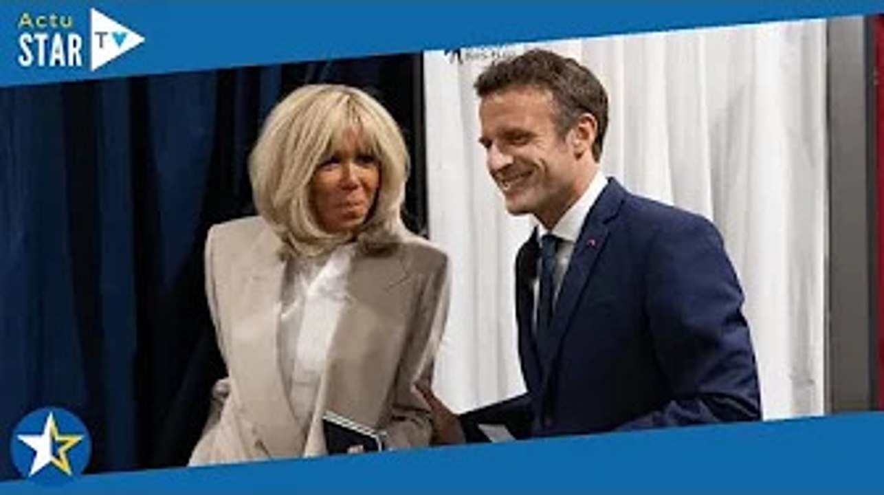 "Je suis tellement contente pour lui" : les premiers mots de Brigitte Macron après la réélection de