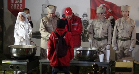 Çanakkale’de 57. Alay Vefa Yürüyüşü