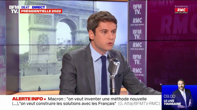Gabriel Attal: Pour Jean-Luc Mélenchon, une élection qu'il ne gagne pas est une élection qui n'existe pas