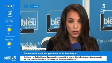 Souad Zitouni, députée LREM de Vaucluse