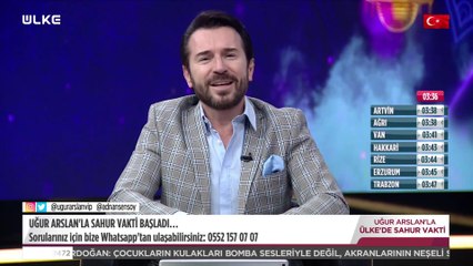Uğur Arslan'la Ülke'de Sahur Vakti 23. Bölüm (24 Nisan 2022)