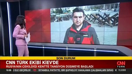 CNN TÜRK ekibi Kiev'de... Kiev'de hayat normale dönüyor mu?