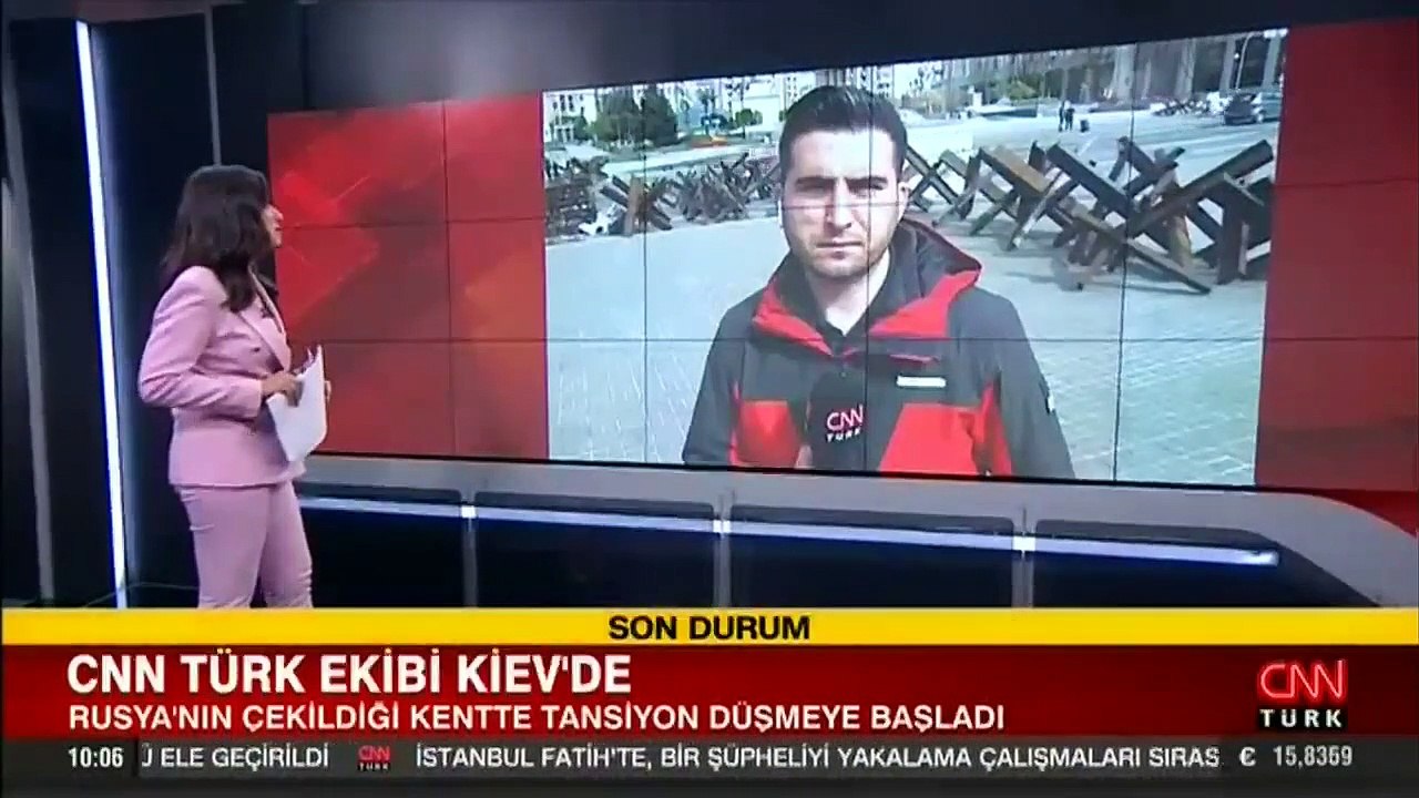 CNN TÜRK ekibi Kiev'de... Kiev'de hayat normale dönüyor mu?