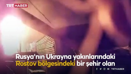 Rusya'da petrol deposunda yangın çıktı
