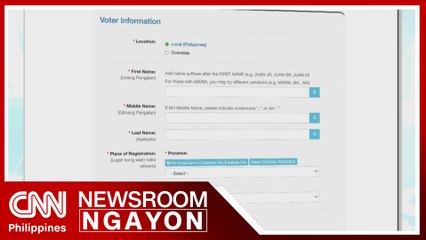Ilang botante deactivated ang record