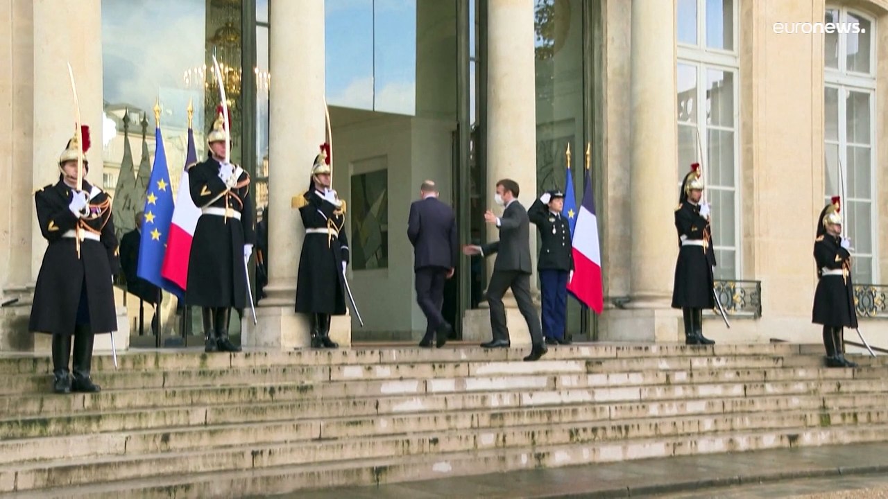 Mensagens de parabéns a Emmanuel Macron