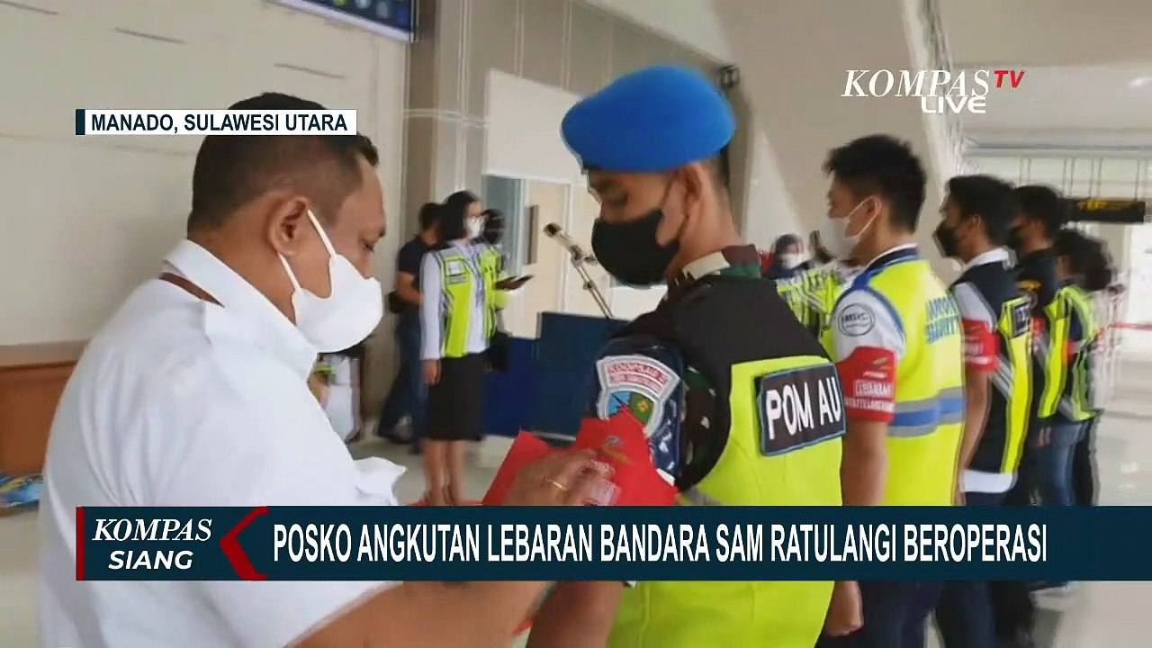 Posko Terpadu Angkutan Lebaran di Bandara Sam Ratulangi Manado Akan Beroperasi Hingga 10 Mei