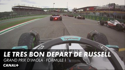 Le très bon départ de George Russell en ON BOARD - Grand Prix d'Imola - F1
