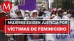 Mujeres marchan hacia Fiscalía y Zócalo de CdMx contra feminicidios