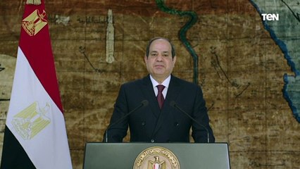 السيسي تحية لكل من ساهم في استعادة أرض سيناء المقدسة وعودتها لأحضان الوطن