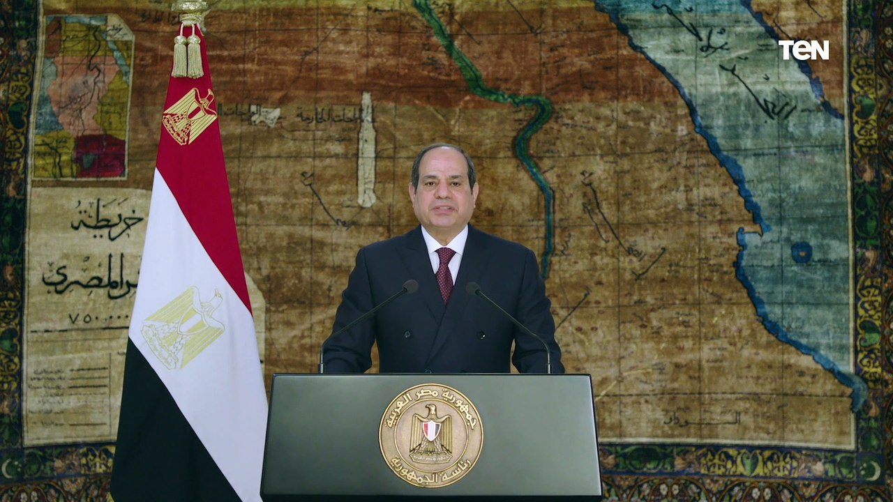 كلمة الرئيس السيسي بمناسبة الذكرى الأربعين لتحر...