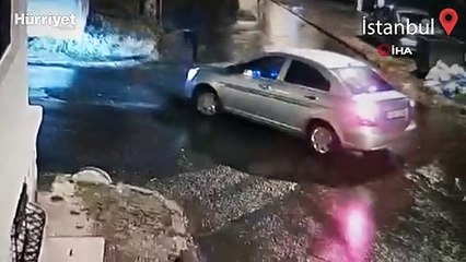 İstanbul’da iş adamı Mustafa Feridun Uzunyol'un villasına silahlı saldırı kamerada