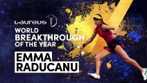 WTA - LAUREUS WORLD SPORTS AWARDS 2022 - Emma Raducanu, Prix Laureus Révélation de l’Année 2022