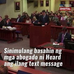 Johnny Depp at Amber Heard, patuloy ang iringan sa korte | GMA News Feed