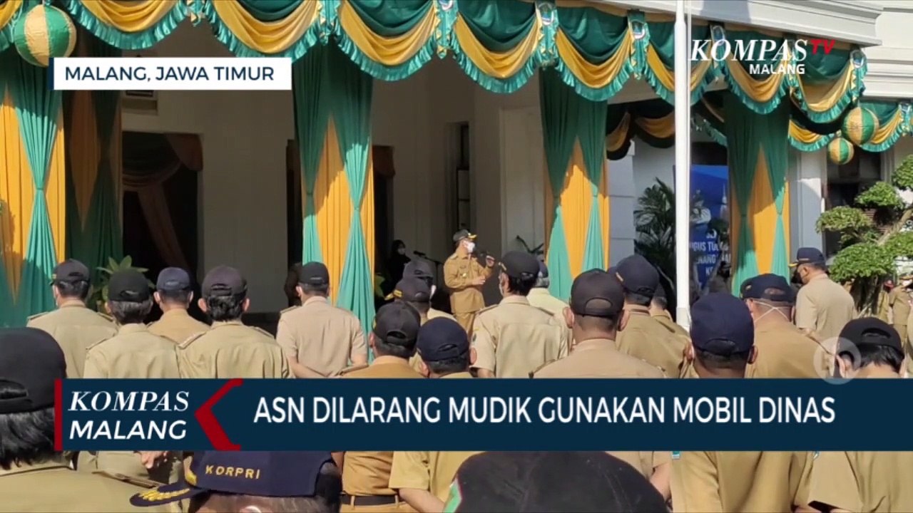 Boleh Mudik, ASN Kota Malang Dilarang Pakai Mobil Dinas.