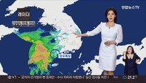[날씨] 남해안·제주 강한 비…내일 오후 대부분 그쳐