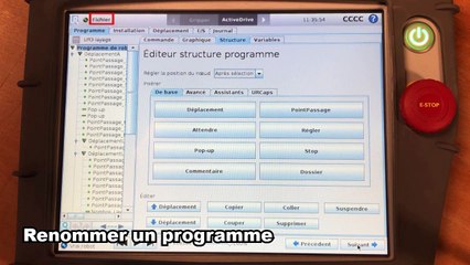 UR5 : Gerer les Programmes