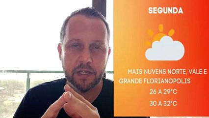 Semana terá tardes quentes em Santa Catarina