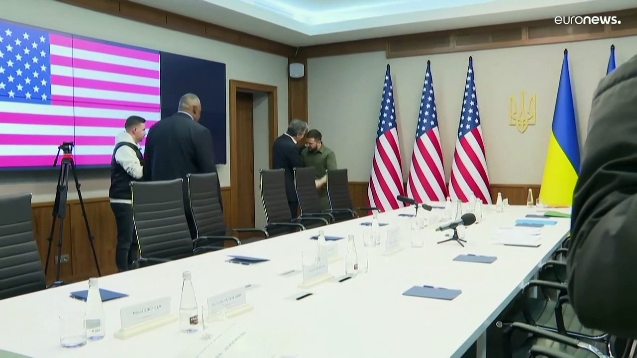 'Russland scheitert': Hochrangiger US-Besuch in der Ukraine