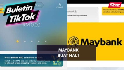 Maybank buat hal?
