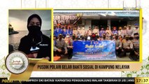 Live Report  Retno Barunawati Ayu - Pusdik Polair Gelar Bakti Sosial di Kampung Nelayan