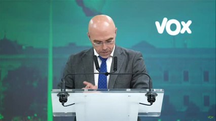 Buxadé califica de "extraordinario" e "histórico" el resultado de Le Pen en Francia