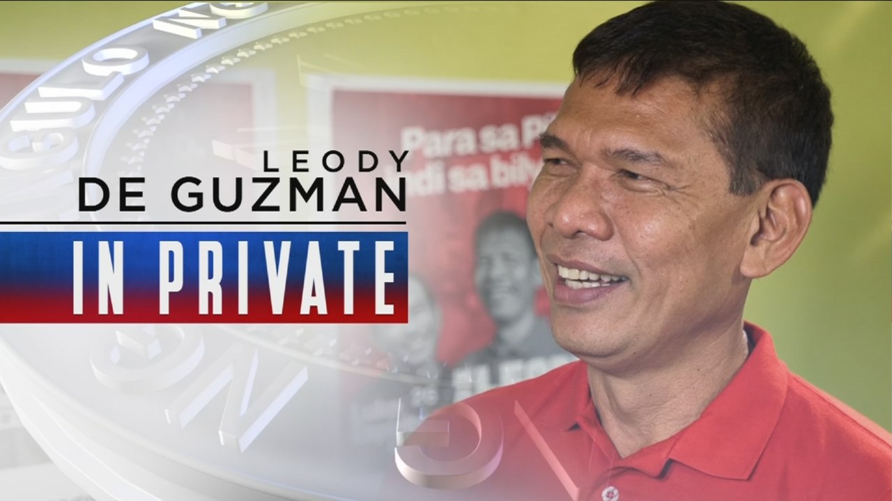 In Private, Presidential Interviews: Leody de Guzman
