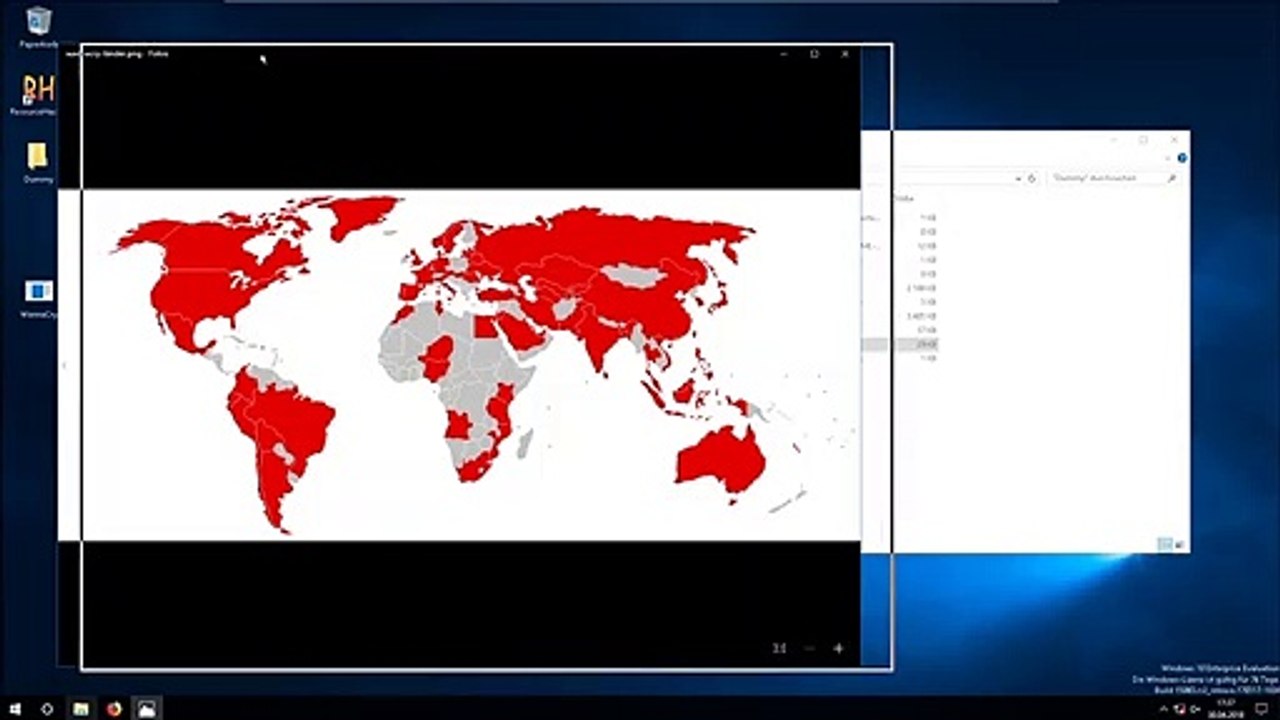 WannaCry Virus Infektion + kleine Analyse