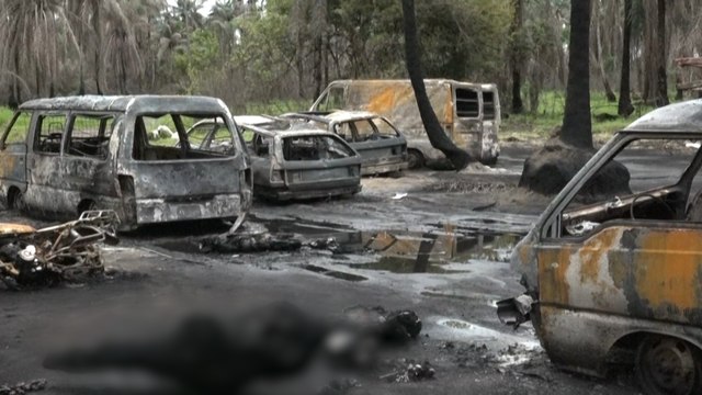 Au Nigeria, « une catastrophe nationale » après l'explosion d'une raffinerie clandestine