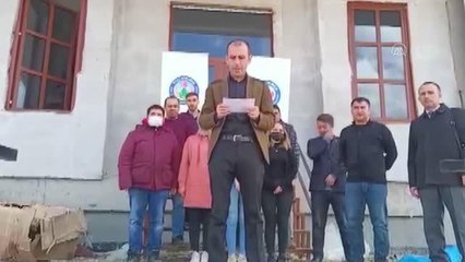 Tarım ve orman müdürlüğü çalışanlarından veterinerlere şiddete tepki