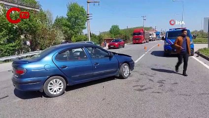 Öğretmenler okul dönüşü kaza yaptı