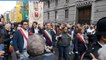 Milano, la partenza del corteo del 25 Aprile