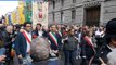 Milano, la partenza del corteo del 25 Aprile