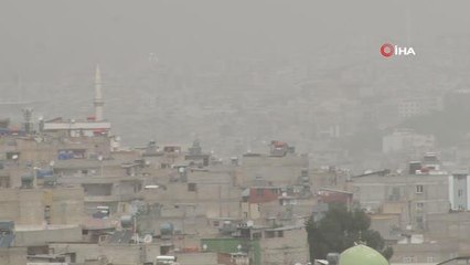 Şanlıurfa'da toz taşınımı hayatı olumsuz etkiledi
