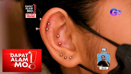 Dapat Alam Mo!: 16-anyos na babae, nagpalagay ng 12 hikaw sa isang session?!