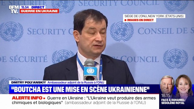 Pour l'ambassadeur adjoint de la Russie à l'ONU, des couloirs humanitaires sont ouverts à Marioupol