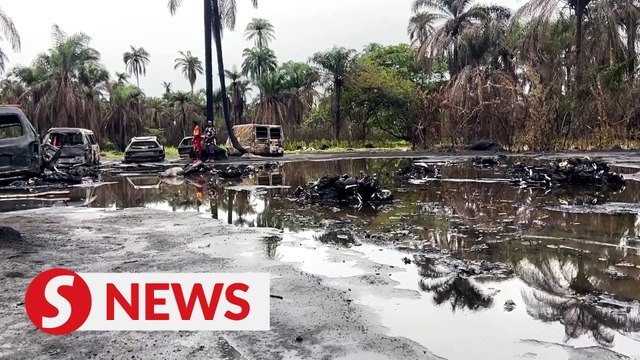 Illegal oil refinery blast kills over 100 in Nigeria